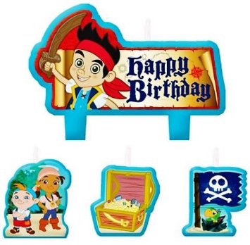 Jake and the Neverland Pirates Birthday Candle Set